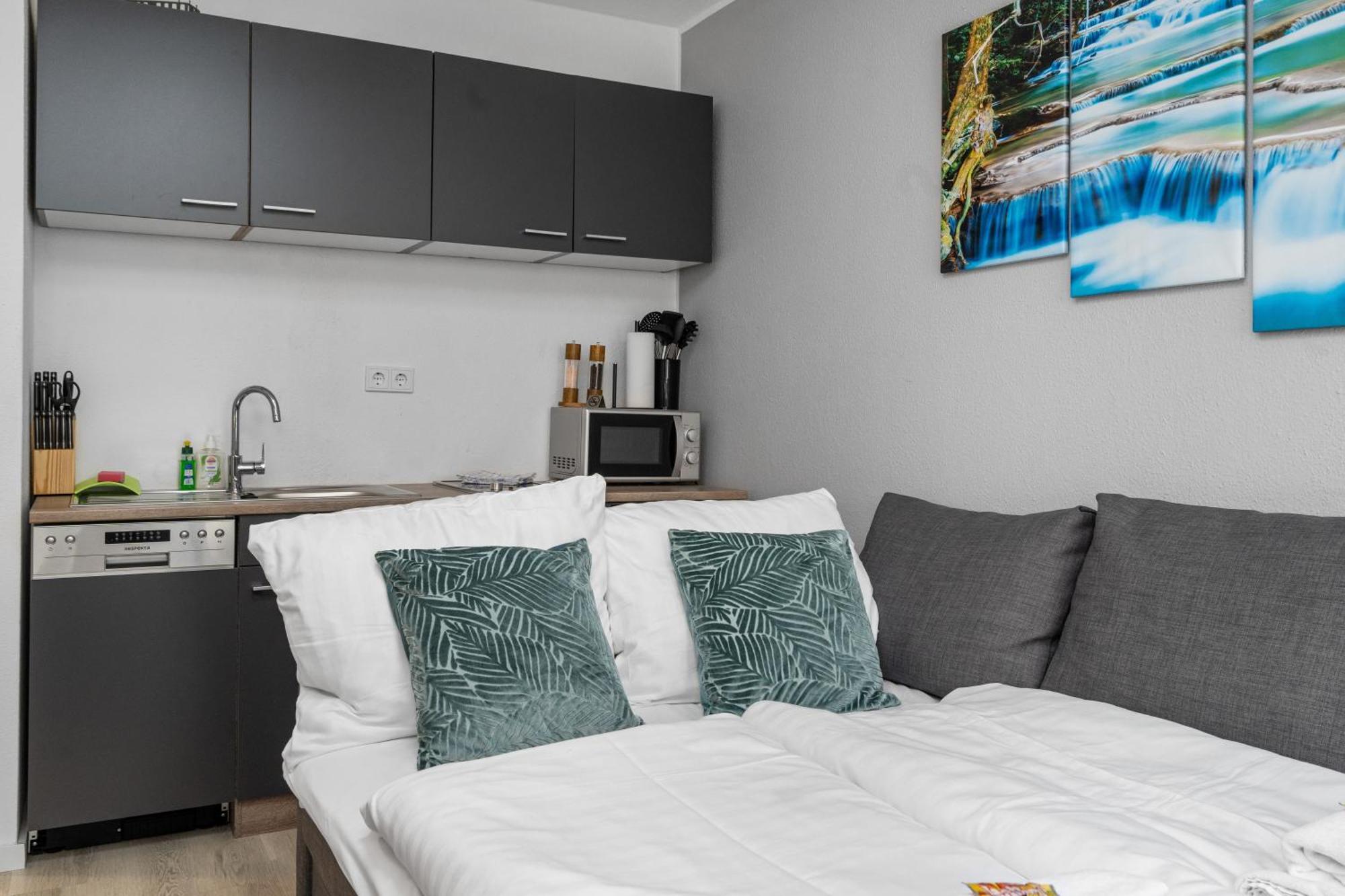 Messe, Monteure, Budget - Einfache Komfortable 2 Personen Wohnung Ντούισμπουργκ Εξωτερικό φωτογραφία
